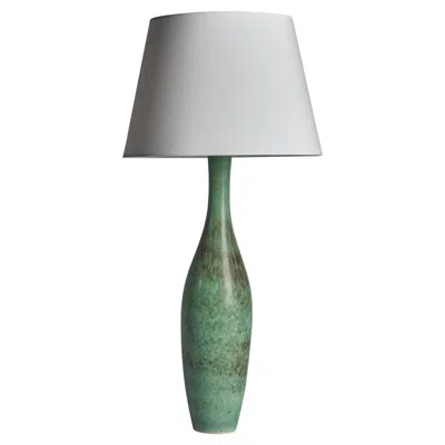Pre-owned Rörstrand Carl-harry Stålhane, Sizeable Table Lamp, Stoneware, Sweden, 1950s In Transparent