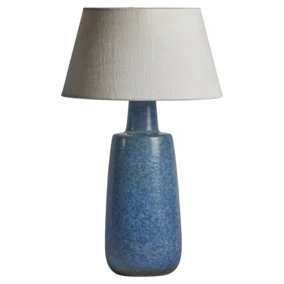 Pre-owned Rörstrand Carl-harry Stålhane, Table Lamp, Stoneware, Sweden, 1950s In Transparent