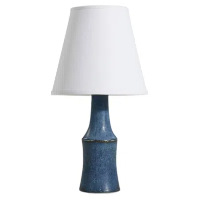 Pre-owned Rörstrand Carl-harry Stålhane, Table Lamp, Stoneware, Sweden, 1960s In Transparent