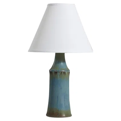 Pre-owned Rörstrand Carl-harry Stålhane, Table Lamp, Stoneware, Sweden, C. 1960s In Transparent