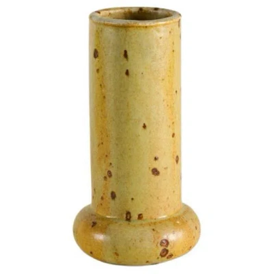 Pre-owned Rörstrand Cylindrical Ceramic Vase, Marianne Westman For Rorstrand, Sweden, 1960s In Brown