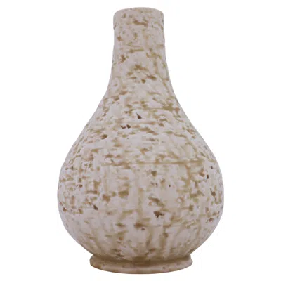 Pre-owned Rörstrand Grey Stoneware Vases Chamotte, Gunnar Nylund, , Scandinavian Modern In Gray