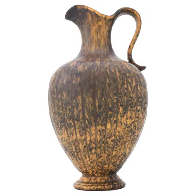 Pre-owned Rörstrand Gunnar Nylund Brown Speckled Vase, , Mid Century, Circa 1950s