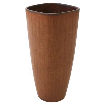 Pre-owned Rörstrand Gunnar Nylund Brown Vase, , Scandinavian Design, 1950s