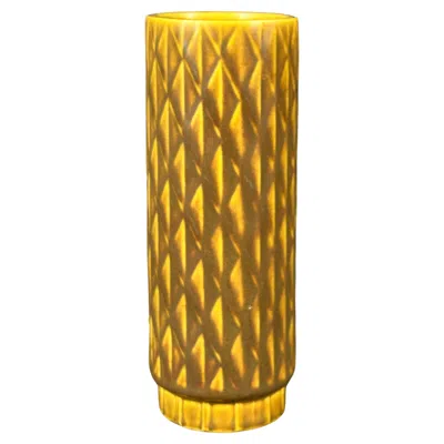 Pre-owned Rörstrand Gunnar Nylund For  1967's Model 5 Vase From Eterna Collection In Brown