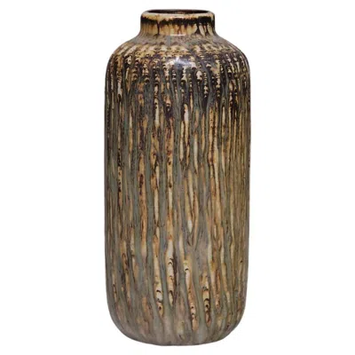 Pre-owned Rörstrand Gunnar Nylund 'rubus' Stoneware Vase, , Sweden, 1965 In Brown
