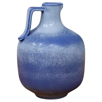 Pre-owned Rörstrand Gunnar Nylund Stoneware Pitcher, Glazed, Scandinavian, 1940s In Purple