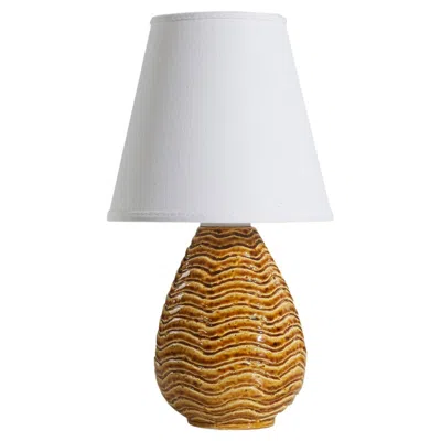 Pre-owned Rörstrand Gunnar Nylund, Table Lamp, Stoneware, Rörstand, Sweden, 1940s In Transparent
