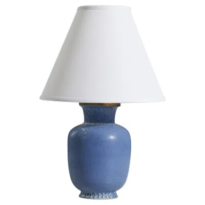 Pre-owned Rörstrand Gunnar Nylund, Table Lamp, Stoneware, , Sweden 1950s In Transparent