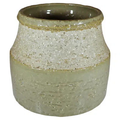 Pre-owned Rörstrand Hertha Bengtson Stoneware Vase, , Scandinavian Modern, 1970s In Brown