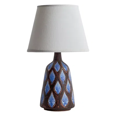 Pre-owned Rörstrand Hertha Bengtson, Table Lamp, Stoneware, Sweden, 1960s In Transparent