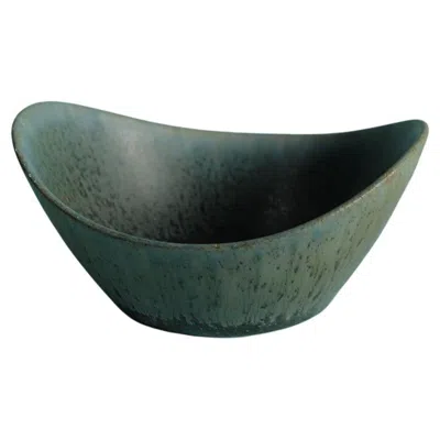Pre-owned Rörstrand Miniature Ceramic Bowl By Carl-harry Stålhane, , Sweden, 1950s In Black