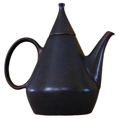 Pre-owned Rörstrand Rorstrand Carl-harry Stålhane , Sweden 1960 In Black