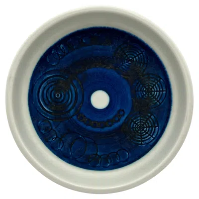 Pre-owned Rörstrand "sarek" Bowl By Olle Alberius (1960s Mid-century Design), Sweden In Gray