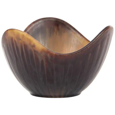 Pre-owned Rörstrand Scandinavian Ceramic Bowl, Model Ash In Gray