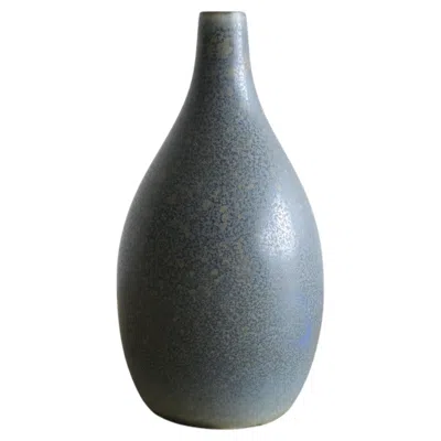 Pre-owned Rörstrand Small Stoneware Vase By Carl-harry Stålhane, Sweden 1950 In Gray