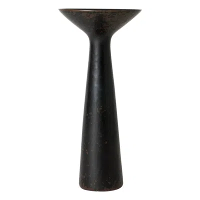 Pre-owned Rörstrand Stoneware Vase By Carl-harry Stålhane, , Sweden, 1950s In Black