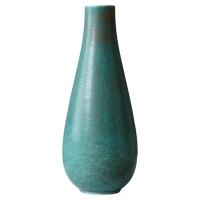 Pre-owned Rörstrand Stoneware Vase By Gunnar Nylund For Rorstrand, Sweden, 1950s In Blue