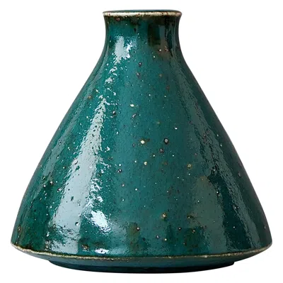 Pre-owned Rörstrand Stoneware Vase By Marianne Westman For Rorstrand, Sweden, 1960s In Blue
