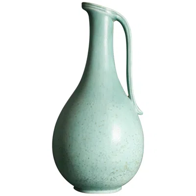 Pre-owned Rörstrand Swedish Ceramic Vase By Gunnar Nylund, , Sweden, 1950 In Blue