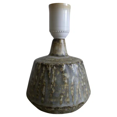 Pre-owned Rörstrand Swedish Table 'rubus' Lamp By Gunnar Nylund,  Ca 1940-50 In Transparent