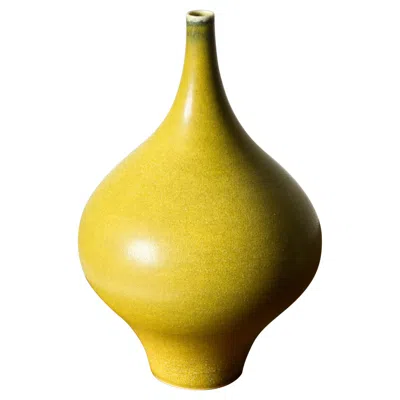 Pre-owned Rörstrand Unique Stoneware Vase By Carl-harry Stålhane, , Sweden, 1950s In Transparent