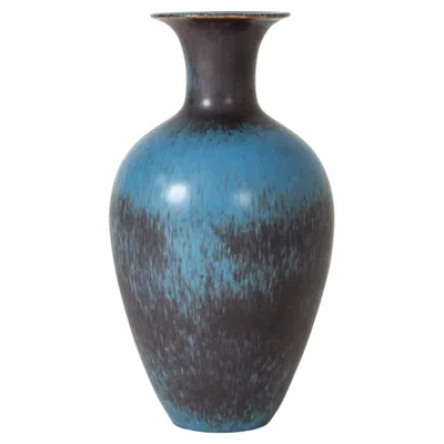 Pre-owned Rörstrand Vintage Midcentury Stoneware Floor Vase By Gunnar Nylund, Sweden, 1940s In Transparent