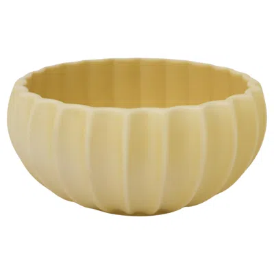 Pre-owned Rörstrand Yellow Ceramic Bowl, Pia Rönndahl , Scandinavian Modern
