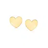 Rs Pure By Ross-simons 14kt Yellow Gold Heart Earrings In Gold