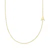 Rs Pure By Ross-simons 14kt Yellow Gold Initial Station Necklace In Multi