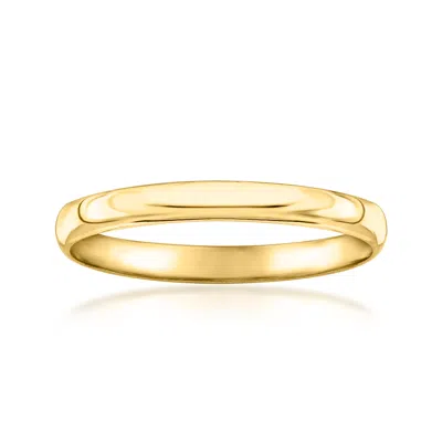 Rs Pure By Ross-simons 14kt Yellow Gold Polished Ring