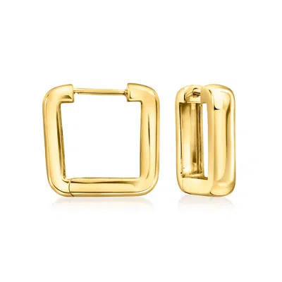 Rs Pure By Ross-simons 18kt Gold Vermeil Square Hoop Earrings In Multi