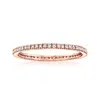 Rs Pure By Ross-simons Diamond Eternity Band In 14kt Rose Gold In White