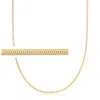 Rs Pure By Ross-simons Italian 1.9mm 18kt Gold Vermeil Snake-chain Necklace