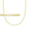 Rs Pure By Ross-simons Italian 2.6mm 18kt Gold Vermeil Herringbone Necklace In Gold