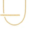 Rs Pure By Ross-simons Italian 5mm 18kt Gold Vermeil Bead Necklace In Multi