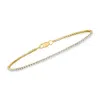 Rs Pure By Ross-simons Lab-grown Diamond Tennis Bracelet In 14kt Yellow Gold In Multi