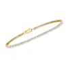 Rs Pure By Ross-simons Lab-grown Diamond Tennis Bracelet In 14kt Yellow Gold In Gold