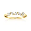 Rs Pure By Ross-simons Multi-shaped Lab-grown Diamond Ring In 18kt Gold Vermeil In White