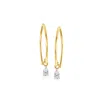 Rs Pure By Ross-simons Pear-shaped Lab-grown Diamond Drop Earrings In 14kt Yellow Gold In Multi