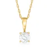 Rs Pure By Ross-simons White Sapphire Pendant Necklace In 14kt Yellow Gold In Multi