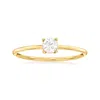 RS PURE BY ROSS-SIMONS WHITE SAPPHIRE RING IN 14KT YELLOW GOLD