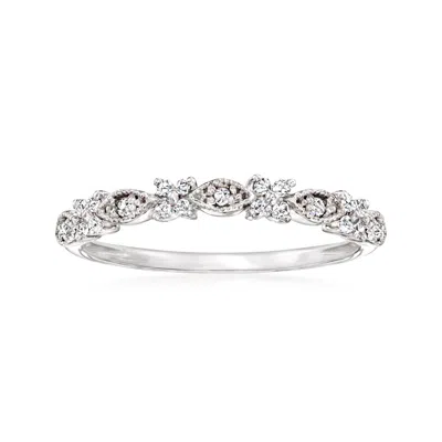 Rs Pure By Ross-simons Diamond Ring In Metallic