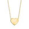 Rs Pure Ross-simons 14kt Yellow Gold Heart Pendant Necklace In Multi