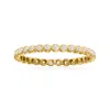 Rs Pure Ross-simons Bezel-set Diamond Eternity Band In 14kt Yellow Gold In White