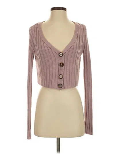 Pre-owned Rsq Cardigan Sweater In Brown