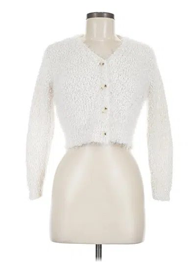 Pre-owned Rsq Cardigan Sweater In Ivory