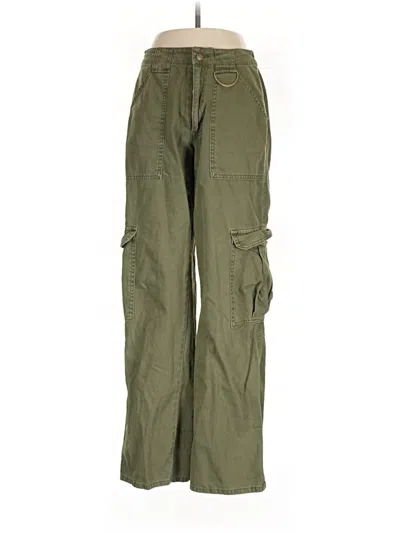 Pre-owned Rsq Cargo Pants In Green