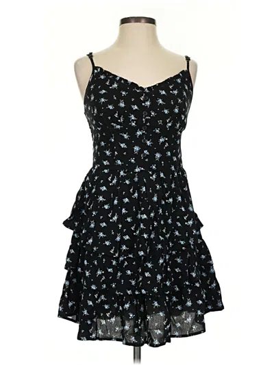 Pre-owned Rsq Casual Dress In Black