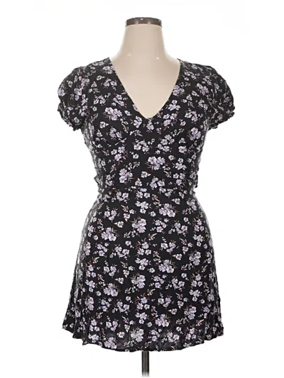 Pre-owned Rsq Casual Dress In Black